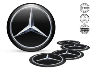Mercedes Ruota Adesivi Edizione Stile Silicone Lusso